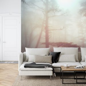 Papier Peint Forêt Dans Le Brouillard – Image 6