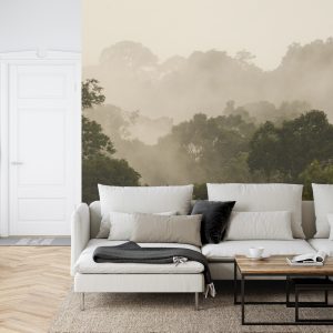 Papier Peint Forêt Dans Le Brouillard – Image 6