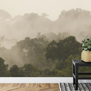 Papier Peint Forêt Dans Le Brouillard – Image 7