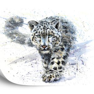 Papier Peint Léopard Des Neiges – Image 2