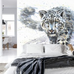 Papier Peint Léopard Des Neiges – Image 8