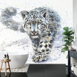 Papier Peint Léopard Des Neiges – Image 5