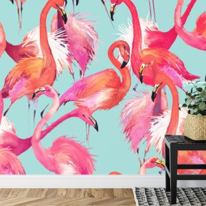 Papier Peint Flamants Roses – Image 7
