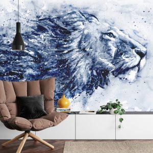 Papier Peint Lion Majestueux – Image 4