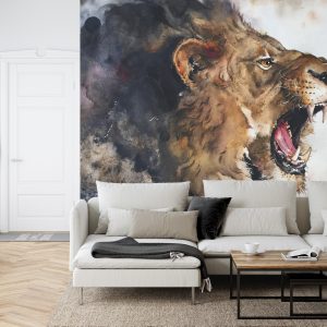 Papier Peint Lion Sauvage – Image 6