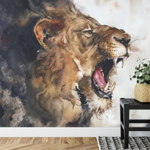 Papier Peint Lion Sauvage – Image 7