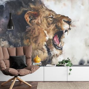 Papier Peint Lion Sauvage – Image 4