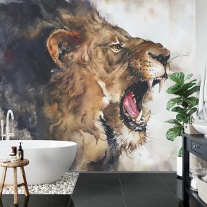 Papier Peint Lion Sauvage – Image 5