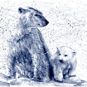 Papier Peint Ours Polaires – Image 1