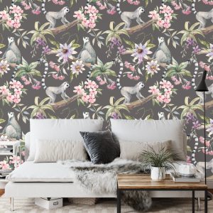 Papier Peint Lémuriens – Image 3