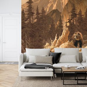 Papier Peint Ours Dans Les Montagnes – Image 6