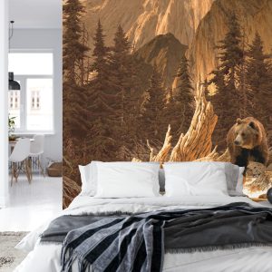 Papier Peint Ours Dans Les Montagnes – Image 8