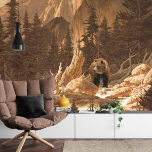 Papier Peint Ours Dans Les Montagnes – Image 4