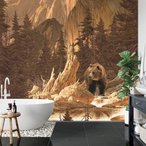 Papier Peint Ours Dans Les Montagnes – Image 5