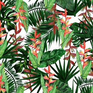 Papier Peint Feuilles Tropicales – Image 1