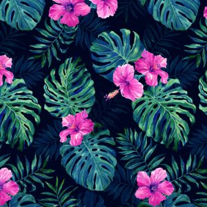 Papier Peint Feuilles De Monstera – Image 1