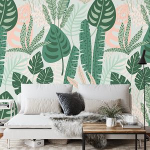 Papier Peint Feuilles Nature – Image 3