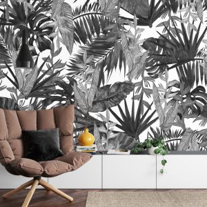 Papier Peint Feuilles Tropicales – Image 4