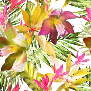 Papier Peint Feuilles Tropicales – Image 1