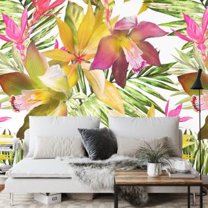 Papier Peint Feuilles Tropicales – Image 3