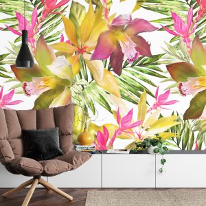 Papier Peint Feuilles Tropicales – Image 4