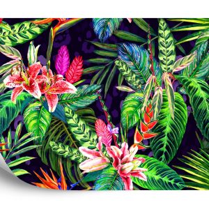 Papier Peint Feuilles Tropicales – Image 2