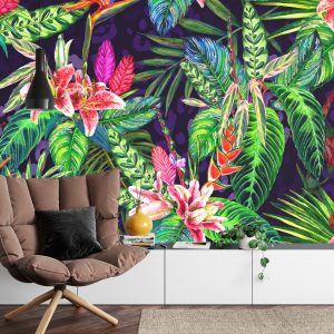 Papier Peint Feuilles Tropicales – Image 4