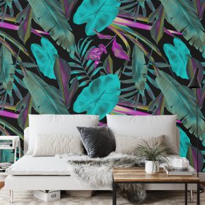 Papier Peint Feuilles Tropicales – Image 3