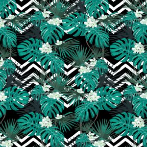 Papier Peint Feuilles De Monstera – Image 1