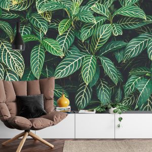 Papier Peint Feuilles Tropicales – Image 4