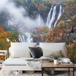 Papier Peint Cascade D'automne – Image 3