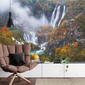 Papier Peint Cascade D'automne – Image 4