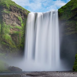 Papier Peint Cascade De Skógafoss – Image 1