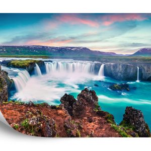 Papier Peint Cascade De Godafoss – Image 2