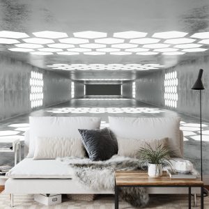 Papier Peint Forêt Dans Le Brouillard – Image 3