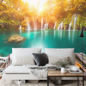 Papier Peint Cascade D'automne – Image 3