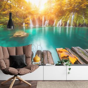 Papier Peint Cascade D'automne – Image 4