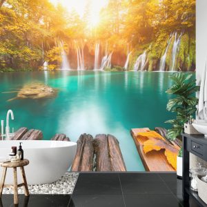 Papier Peint Cascade D'automne – Image 5