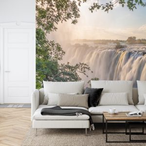 Papier Peint Cascade Dans La Forêt – Image 6