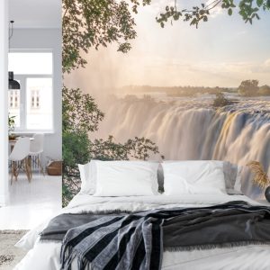 Papier Peint Cascade Dans La Forêt – Image 8