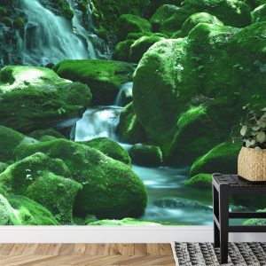 Papier Peint Cascade Rochers – Image 7