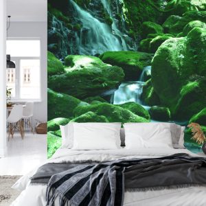 Papier Peint Cascade Rochers – Image 8