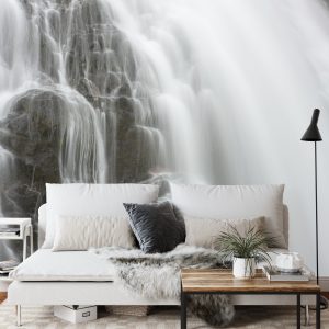 Papier Peint Cascade Rochers – Image 3