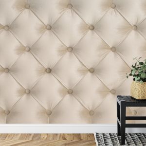 Papier Peint Beige Matelassé – Image 7