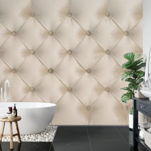 Papier Peint Beige Matelassé – Image 5