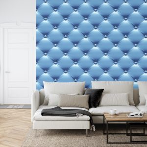 Papier Peint Bleu Matelassé – Image 6