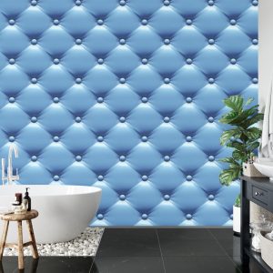 Papier Peint Bleu Matelassé – Image 5