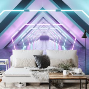 Papier Peint Forêt Dans Le Brouillard – Image 3