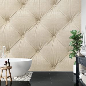 Papier Peint Beige Matelassé – Image 5