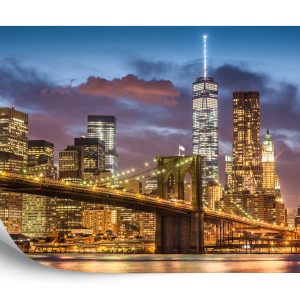 Papier Peint New York City La Nuit – Image 2